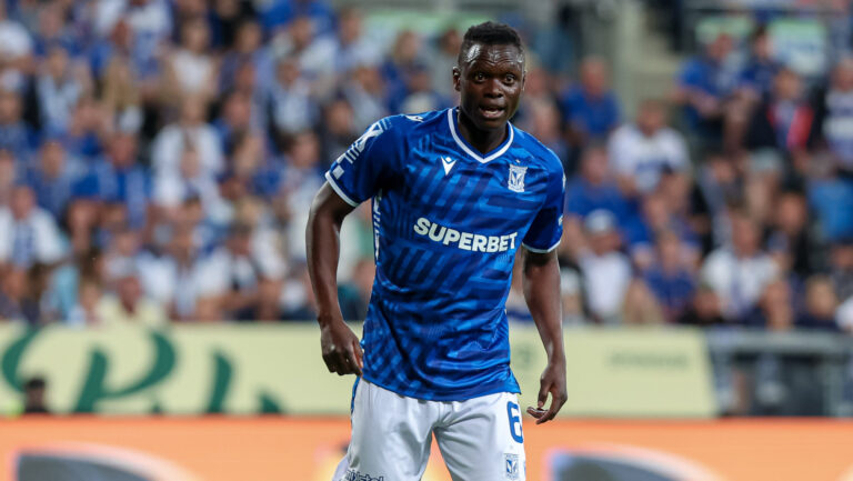 2025.07.22 Poznan
Pilka nozna Liga Mistrzow kwalifikacje II runda sezon 2025/2026
Lech Poznan - Breidablik
N/z Timothy Ouma
Foto Pawel Jaskolka / PressFocus

2025.07.22 Poznan
Football UEFA Champions League Second qualifying round season 2024/2025
Lech Poznan - Breidablik
Credit: Pawel Jaskolka / PressFocus