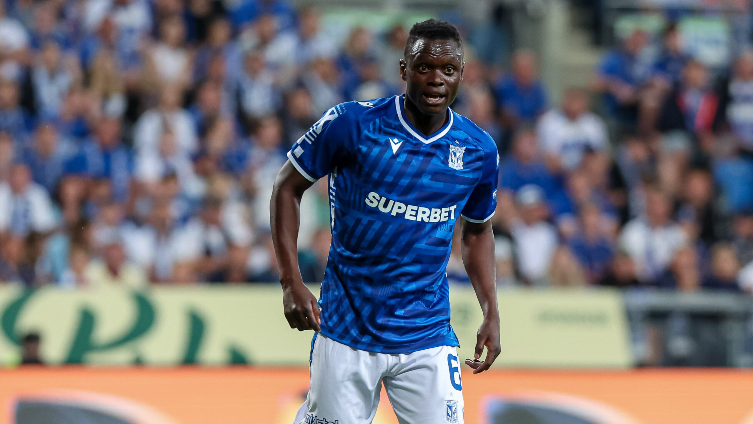 2025.07.22 Poznan
Pilka nozna Liga Mistrzow kwalifikacje II runda sezon 2025/2026
Lech Poznan - Breidablik
N/z Timothy Ouma
Foto Pawel Jaskolka / PressFocus

2025.07.22 Poznan
Football UEFA Champions League Second qualifying round season 2024/2025
Lech Poznan - Breidablik
Credit: Pawel Jaskolka / PressFocus