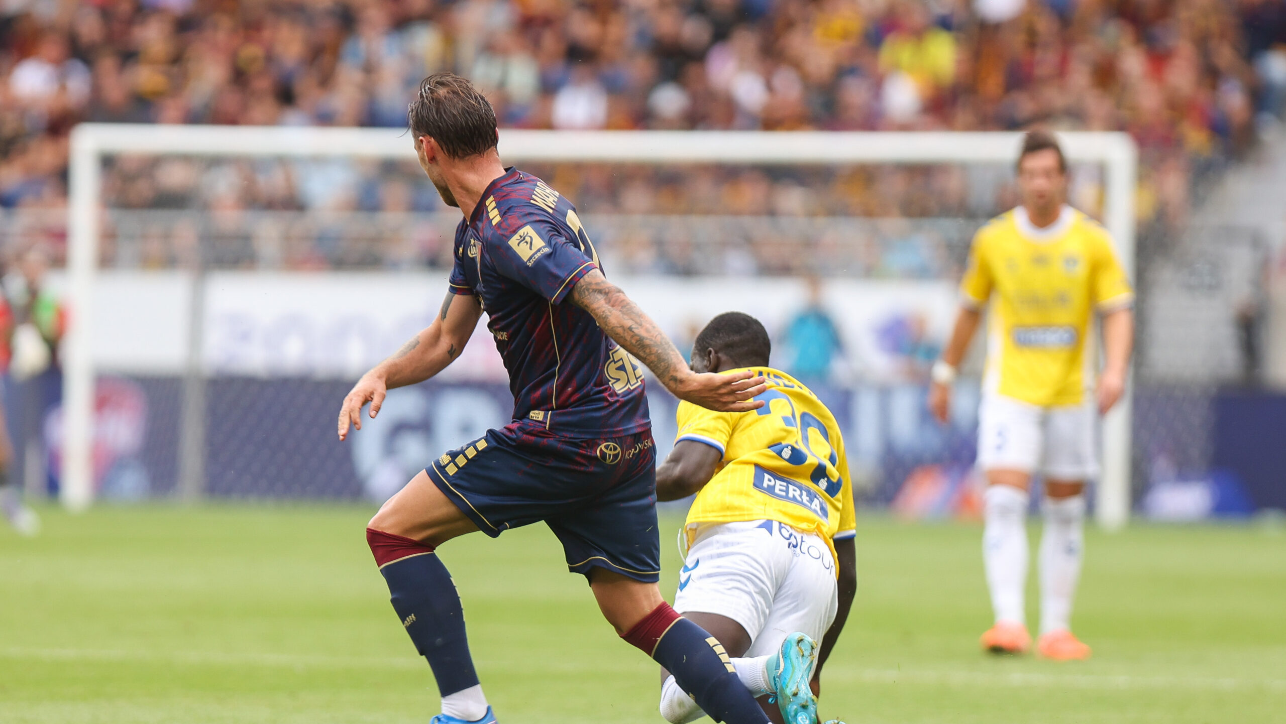 2025.07.26 Szczecin
pilka nozna PKO Ekstraklasa sezon 2025/2026
Pogon Szczecin - Motor Lublin
N/z Linus Wahlqvist Mbaye Jacques Ndiaye
Foto Szymon Gorski / PressFocus

2025.07.26 Szczecin
Football - Polish PKO Ekstraklasa season 2025/2026
Pogon Szczecin - Motor Lublin
Linus Wahlqvist Mbaye Jacques Ndiaye
Credit: Szymon Gorski / PressFocus