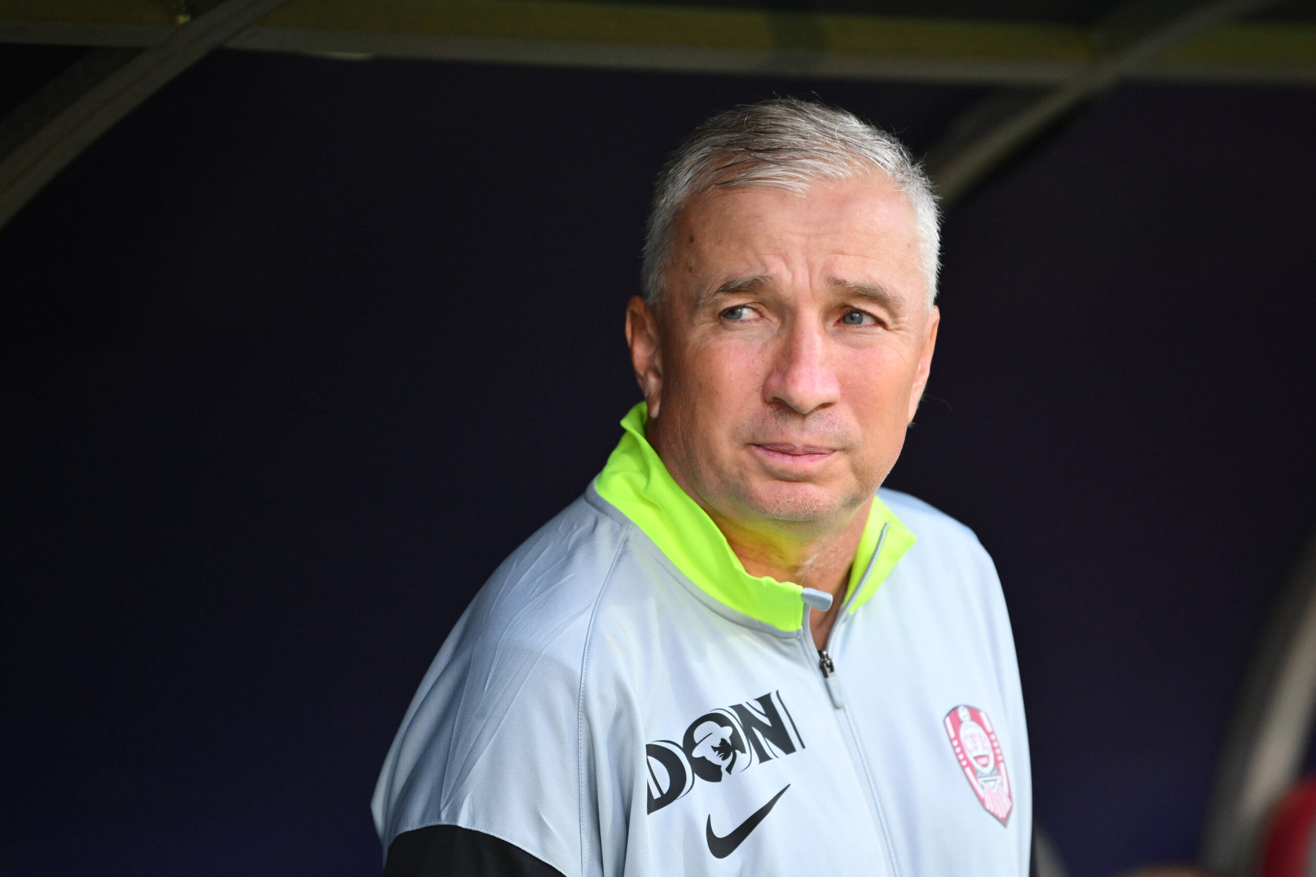 CFR Cluj - FC Braga, UEFA Europa League Dan Petrescu head coach of CFR Cluj in action during the UEFA Europa League third qualifying round - first leg game between CFR Cluj and SC Braga, in Cluj Napoca, thursday, August 07, 2025. Alex Nicodim / Imago Images Copyright: xAlexxNicodimx
2025.08.07 Kluz-Napoka
pilka nozna , Liga Europy
CFR 1907 Cluj - SC Braga
Foto IMAGO/PressFocus

!!! POLAND ONLY !!!
