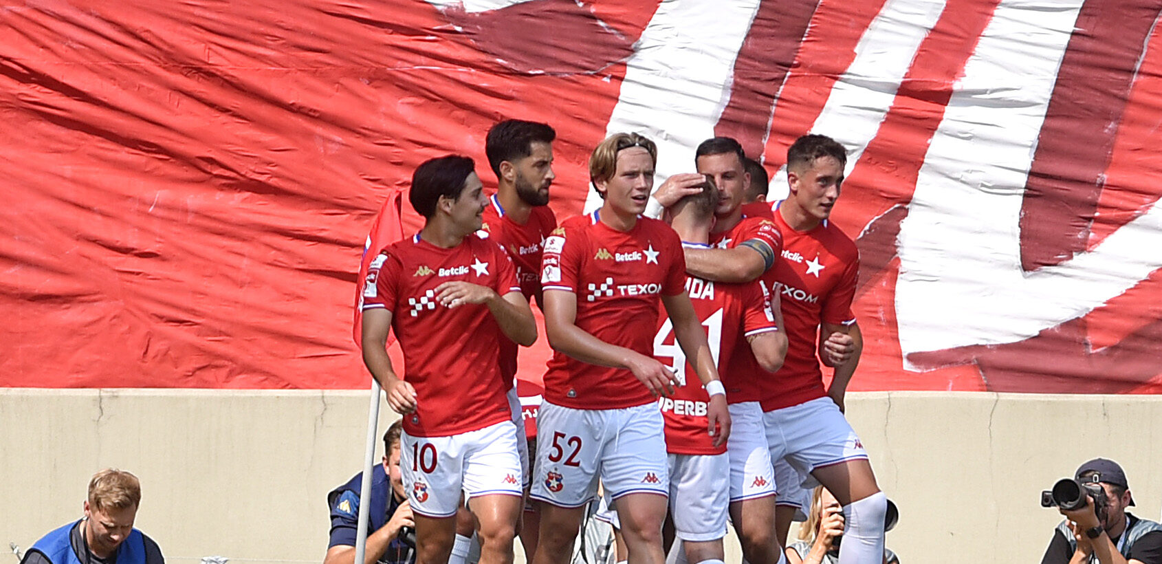 2025.08.10 Krakow
Pilka nozna , Betclic I liga , sezon 2025/26
Wisla Krakow - Pogon Grodzisk Mazowiecki
N/z Pilkarze Wisly, radosc po bramce na 2-1, gol, bramka
Foto Krzysztof Porebski / PressFocus

2025.08.10 Krakow
Football , Polish league, second level , 2025/2026 season
Wisla Krakow - Pogon Grodzisk Mazowiecki
Pilkarze Wisly, radosc po bramce na 2-1, gol, bramka
Credit: Krzysztof Porebski / PressFocus