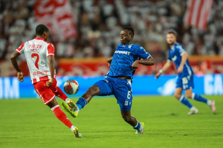 2025.08.12 Belgrad
Pilka nozna Eliminacje Ligi Mistrzow UEFA Liga Mistrzow 2025/2026
Crvena zvezda - Lech Poznan
N/z Timothy Ouma
Foto Henryk Lipinski / PressFocus

2025.08.12 Belgrad
Football UEFA Champions League 2025/20246
Fourth Qualifying Round
Rakow Czestochowa - FC Kobenhavn
Timothy Ouma
Credit: Henryk Lipinski / PressFocus