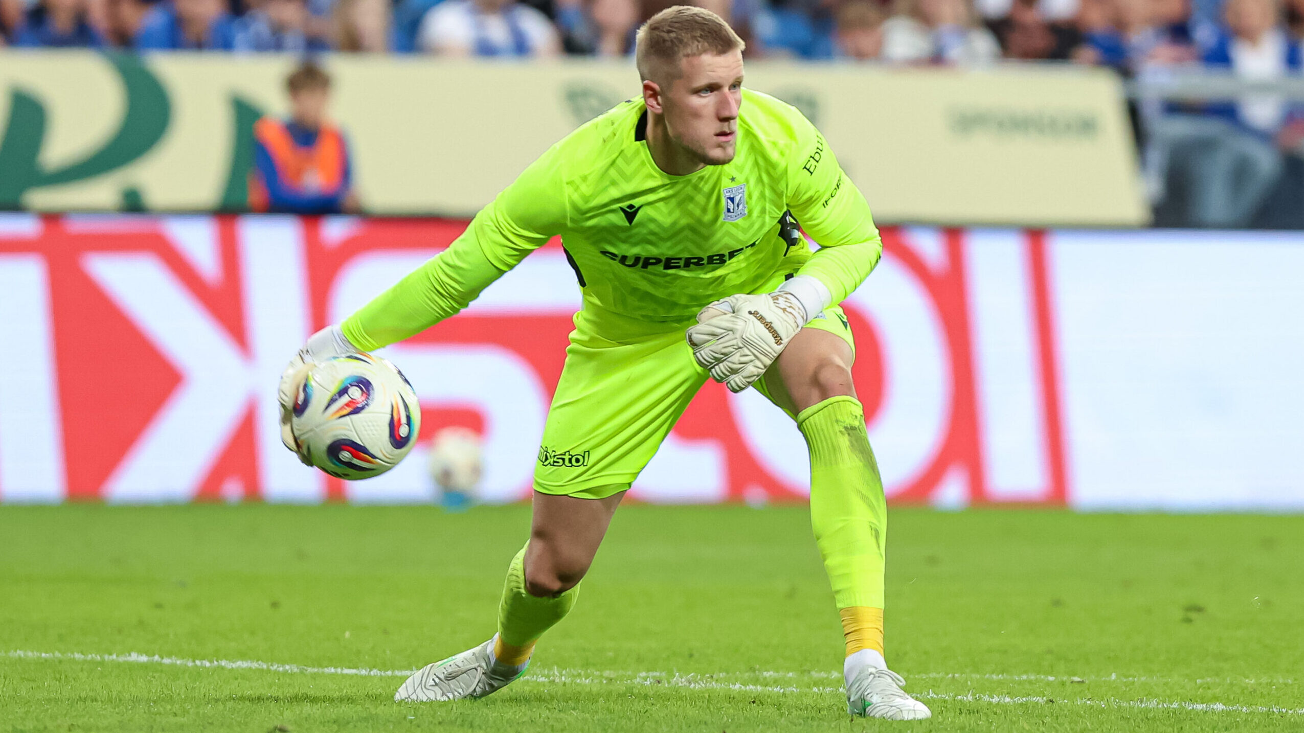 2025.08.21 Poznan
Pilka nozna 4 Runda Eliminacji Liga Europy
Lech Poznan - KRC Genk
N/z Bartosz Mrozek
Foto Pawel Jaskolka / PressFocus

2025.08.21 Poznan
Football 4th Qualifying Round UEFA Europa League
Lech Poznan - KRC Genk
Credit: Pawel Jaskolka / PressFocus