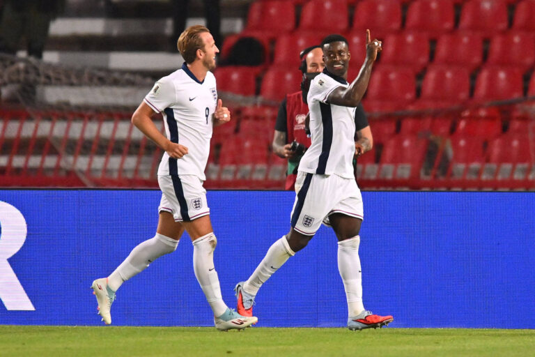 SERBIA vs ENGLAND HARRY KANE and MARC GUEHI football Serbia vs England FIFA World Cup, WM, Weltmeisterschaft, Fussball qualification match at Rajko Mitic stadium, Belgrade 09.09.2025 Foto: FOOTBALL, SERBIA, ENGLAND, FIFA WORLD CUP QUALIFICATIONS MATCH Beograd Rajko Mitic stadium Serbia Copyright: xMarkoxMetlas/xMNxPressx
2025.09.09 Belgrad
pilka nozna eliminacje kwalifikacje do mistrzostw swiata 2026
Serbia - Anglia
Foto IMAGO/PressFocus

!!! POLAND ONLY !!!