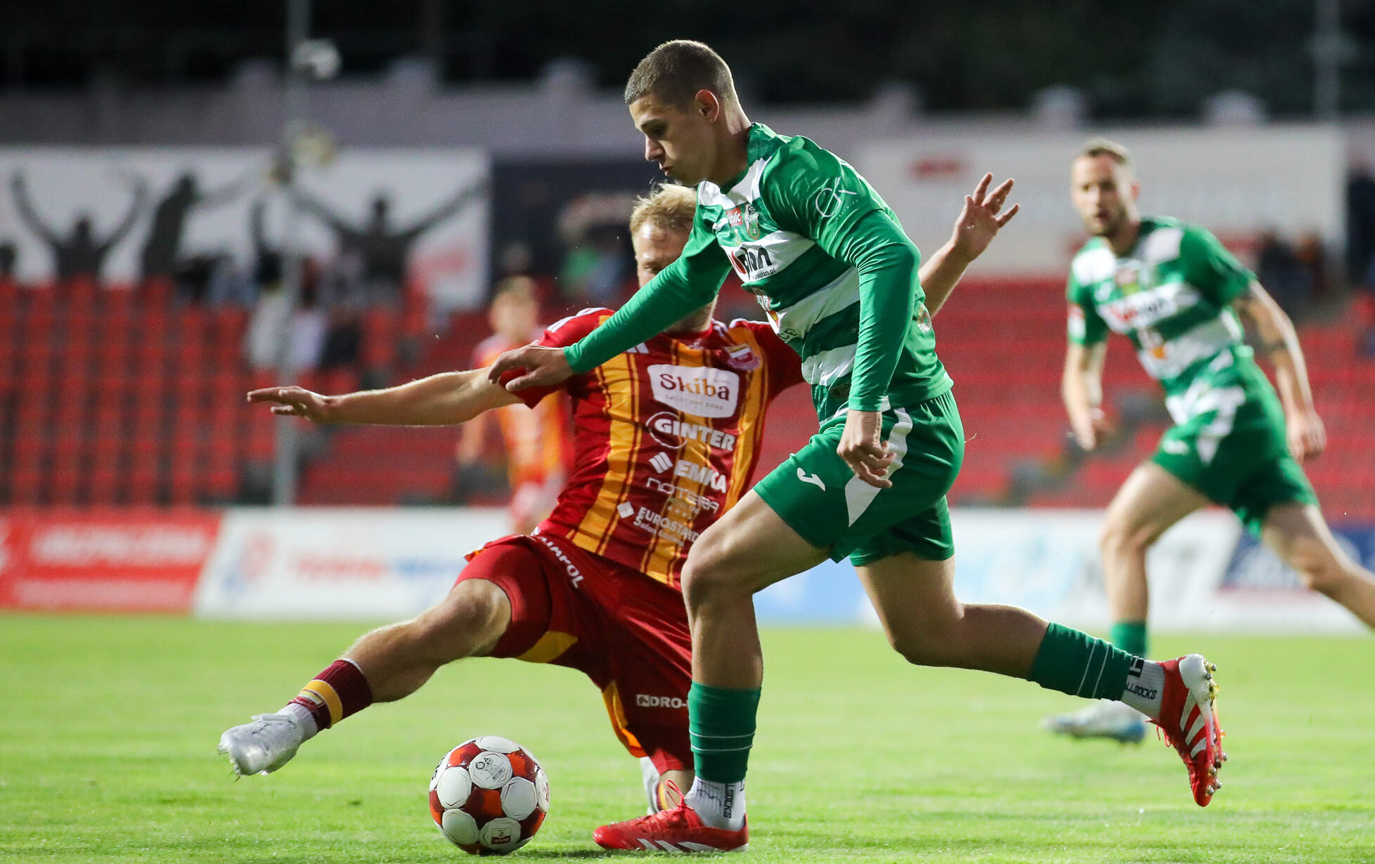2025.09.17 Chojnice
Pilka Nozna Puchar Polski sezon 2025/2026
Chojniczanka Chojnice - Sokol Kleczew
N/z Blazej Szczepanek Oskar Kubiak
Foto Kasia Dzierzynska / PressFocus

2025.09.17 Chojnice 
Football Polish Cup season 2025/2026
Chojniczanka Chojnice - Sokol Kleczew
N/z Blazej Szczepanek Oskar Kubiak|
Credit Kasia Dzierzynska / Press Focus