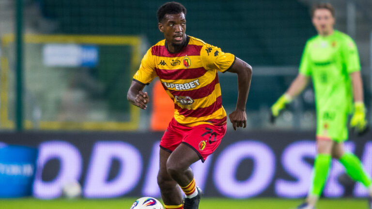 2025.09.19 Plock Pilka Nozna PKO Ekstraklasa Sezon 2025/2026 Wisla Plock - Jagiellonia Bialystok N/z Andy Pelmard Foto. Dawid Figura / PressFocus

2025.09.19 Plock Football Polish Ekstraklasa Season 2025/2026 Wisla Plock - Jagiellonia Bialystok Andy Pelmard Credit: Dawid Figura / PressFocus