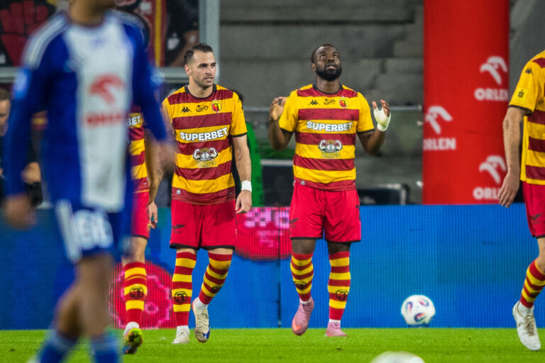 2025.09.19 Plock Pilka Nozna PKO Ekstraklasa Sezon 2025/2026 Wisla Plock - Jagiellonia Bialystok N/z Jesus Imaz Afimico Pululu Gol Radosc Foto. Dawid Figura / PressFocus

2025.09.19 Plock Football Polish Ekstraklasa Season 2025/2026 Wisla Plock - Jagiellonia Bialystok Jesus Imaz Afimico Pululu Gol Radosc Credit: Dawid Figura / PressFocus