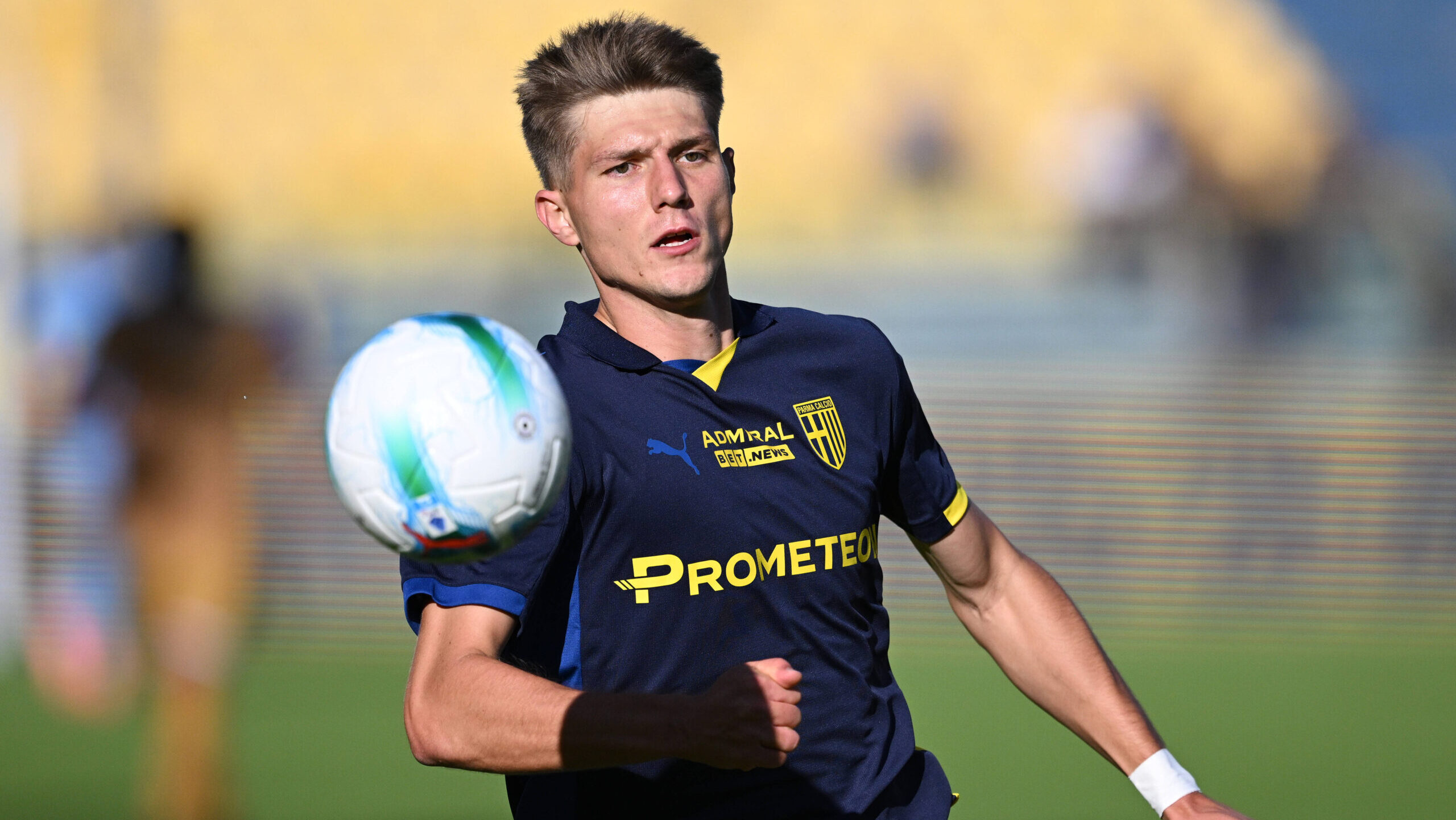 Mg Parma 24/09/2025 - Coppa Italia / Parma-Spezia / foto Matteo Gribaudi/Image nella foto: Adrian Benedyczak PUBLICATIONxNOTxINxITA
2025.09.24 Parma
pilka nozna , Puchar Wloch
Parma Calcio - Spezia Calcio
Foto IMAGO/PressFocus

!!! POLAND ONLY !!!