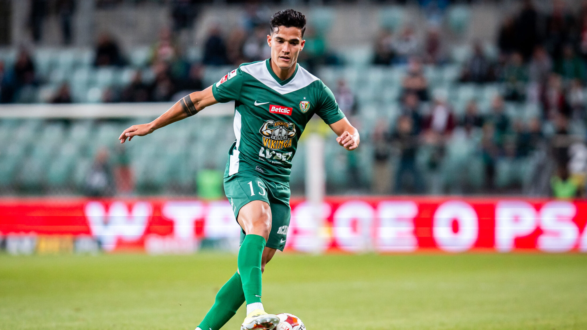 2025.09.26 Wroclaw
Pilka nozna, Betclic I liga, sezon 2025/2026
Slask Wroclaw - Polonia Warszawa
N/z Jorge Yriarte
Foto Mateusz Porzucek PressFocus

2025.09.26 Wroclaw
Football, Polish league, second level, 2025/2026
Slask Wroclaw - Polonia Warszawa
Jorge Yriarte
Credit: Mateusz Porzucek PressFocus