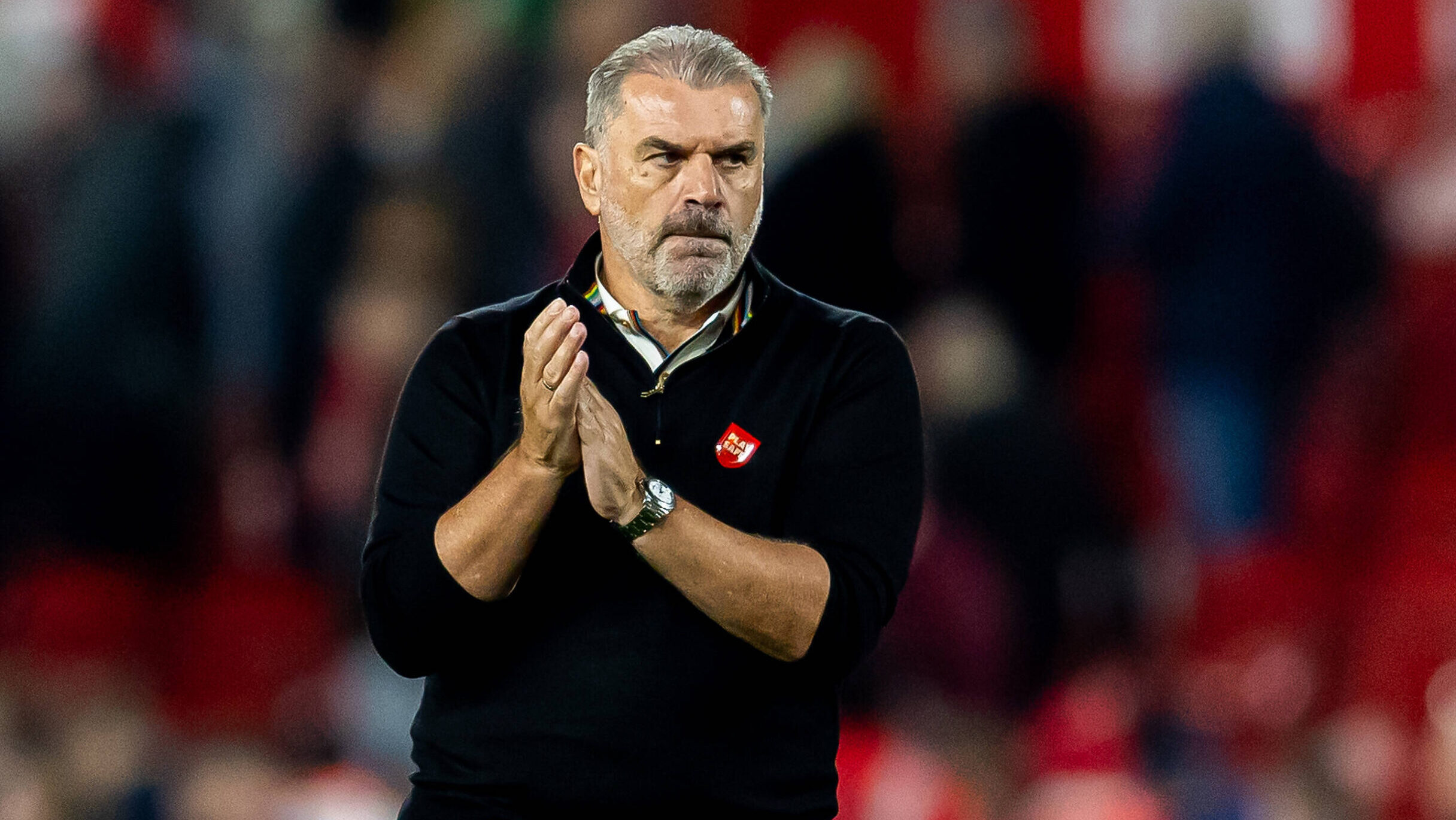 Nottingham Forest v Sunderland Premier League 27/09/2025. Nottingham Forest Head Coach Ange Postecoglou applauds fans after the Premier League match between Nottingham Forest and Sunderland at the City Ground, Nottingham, England on 27 September 2025. Nottingham City Ground Nottinghamshire England Editorial use only DataCo restrictions apply See www.football-dataco.com , Copyright: xManjitxNarotrax PSI-22927-0041
2025.09.27 Nottingham
pilka nozna , liga angielska
Nottingham Forest - Sunderland AFC
Foto IMAGO/PressFocus

!!! POLAND ONLY !!!