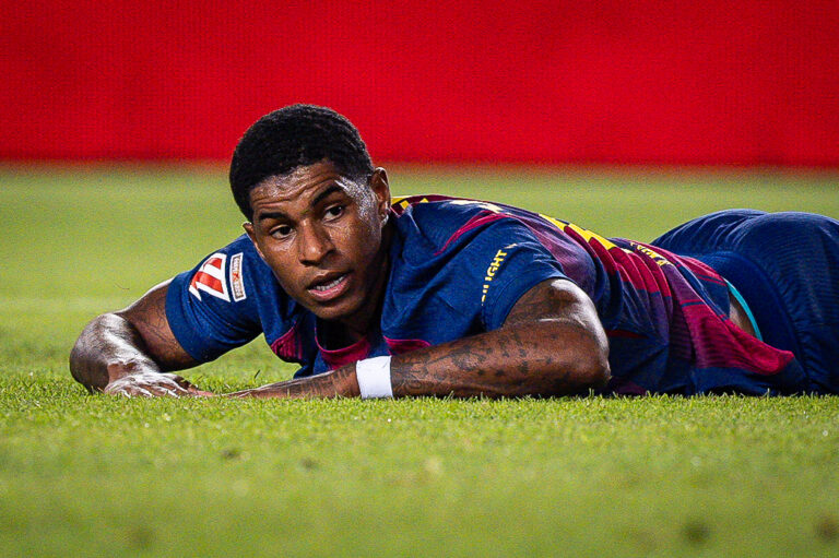 Marcus RASHFORD of Barcelona during the Spanish championship LaLiga football match between FC Barcelona and Real Sociedad on 28 September 2025 at Estadi Olimpic Lluis Companys in Barcelona, Spain (Photo by /Sipa USA)
2025.09.28 Barcelona
pilka nozna liga hiszpanska
FC Barcelona - Real Sociedad San Sebastian
Foto IPA/SIPA USA/PressFocus

!!! POLAND ONLY !!!