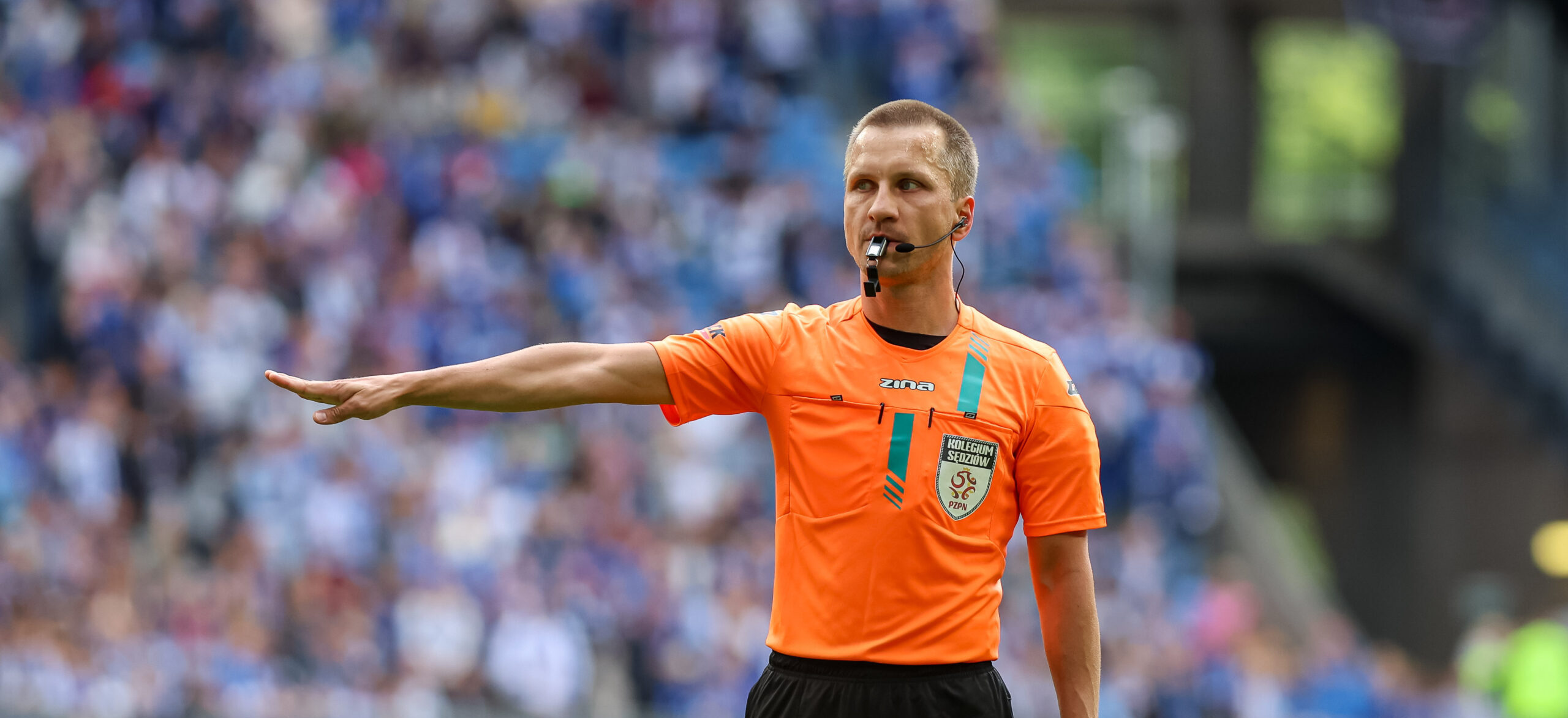 2025.09.28 Poznan
Pilka nozna Ekstraklasa sezon 2025/2026
Lech Poznan - Jagiellonia Bialystok
N/z Sedzia Bartosz Frankowski
Foto Pawel Jaskolka / PressFocus

2025.09.28 Poznan
Football Polish Ekstraklasa season 2024/2025
Lech Poznan - Jagiellonia Bialystok
Credit: Pawel Jaskolka / PressFocus