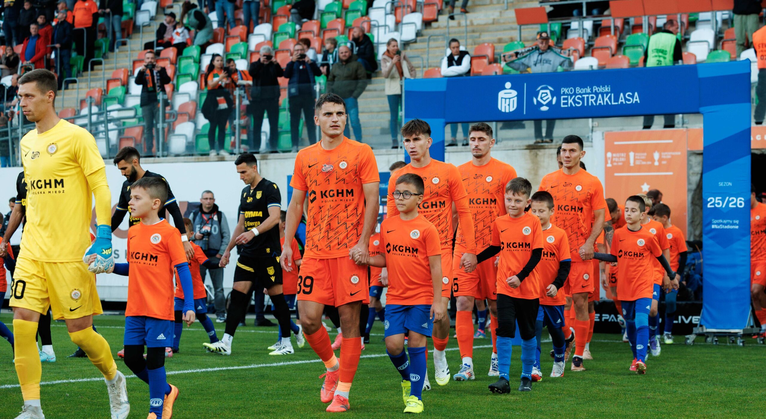 2025.09.29 Lubin
Pilka nozna PKO Ekstraklasa sezon 2025/2026
KGHM Zaglebie Lubin - Arka Gdynia
N/z Dominik Hladun Filip Kocaba Marcel Regula Aleks Lawniczak Josip Corluka
Foto Tomasz Folta / PressFocus

2025.09.29 Lubin
Football PKO Ekstraklasa season 2025/2026
KGHM Zaglebie Lubin - Arka Gdynia
Dominik Hladun Filip Kocaba Marcel Regula Aleks Lawniczak Josip Corluka
Credit: Tomasz Folta / PressFocus