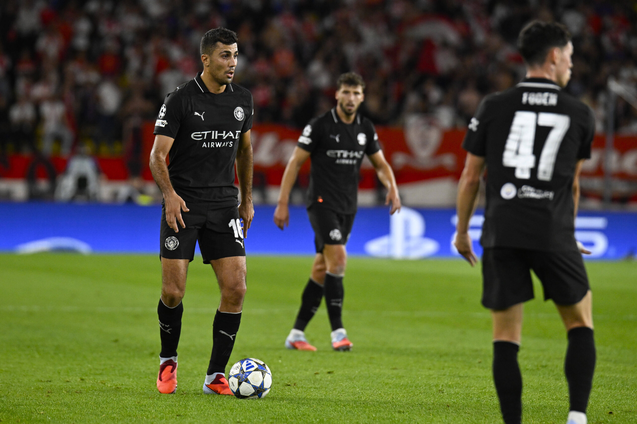 Rodri (MCFC) - Champions League match between AS Monaco and Manchester City FC on October 1st, 2025 at the Louis II Stadium in Monaco. - Photo :  William Cannarella / William Cannarella / Psnewz / SIPA /00315110_0042//Credit:PSNEWZ/SIPA/2510012214
2025.10.01 Monako
pilka nozna liga mistrzow
AS Monaco - Manchester City
Foto PSNEWZ/SIPA/PressFocus

!!! POLAND ONLY !!!