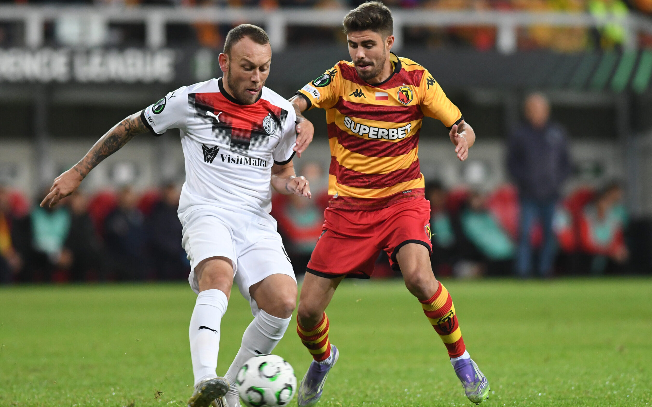 2025.10.02 Bialystok pilka nozna Liga Konferencji Europy 2025/2026 Jagiellonia Bialystok - Hamrun Spartans N/z Alejandro Pozo ( P ) Foto Michal Kosc / PressFocus 
2025.10.02 Bialystok Football - UEFA Conference League 2025/2026 Jagiellonia Bialystok - Hamrun Spartans Credit: Michal Kosc / PressFocus