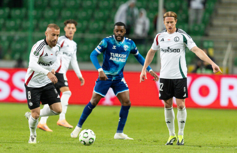 2025.10.02 Warszawa  pilka nozna Liga Konferencji sezon 2025/2026
Legia Warszawa - Samsunspor
N/z Rafal Augustyniak (Legia), Radovan Pankov (Legia)
Foto Tomasz Jastrzebowski / Foto Olimpik / PressFocus

2025.10.02 Warszawa football PKO UEFA Conference League season 2025/2026
Legia Warszawa - Samsunspor
Rafal Augustyniak (Legia), Radovan Pankov (Legia)
Credit: Tomasz Jastrzebowski / Foto Olimpik / PressFocus