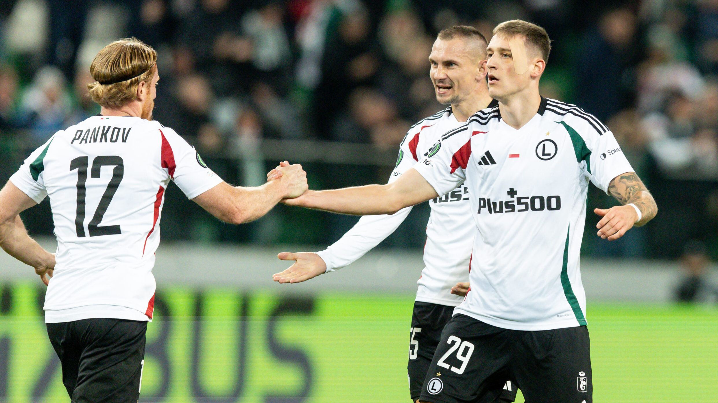 2025.10.02 Warszawa  pilka nozna Liga Konferencji sezon 2025/2026
Legia Warszawa - Samsunspor
N/z Radovan Pankov (Legia), Artur Jedrzejczyk (Legia), Mileta Rajovic (Legia)
Foto Tomasz Jastrzebowski / Foto Olimpik / PressFocus

2025.10.02 Warszawa football PKO UEFA Conference League season 2025/2026
Legia Warszawa - Samsunspor
Radovan Pankov (Legia), Artur Jedrzejczyk (Legia), Mileta Rajovic (Legia)
Credit: Tomasz Jastrzebowski / Foto Olimpik / PressFocus