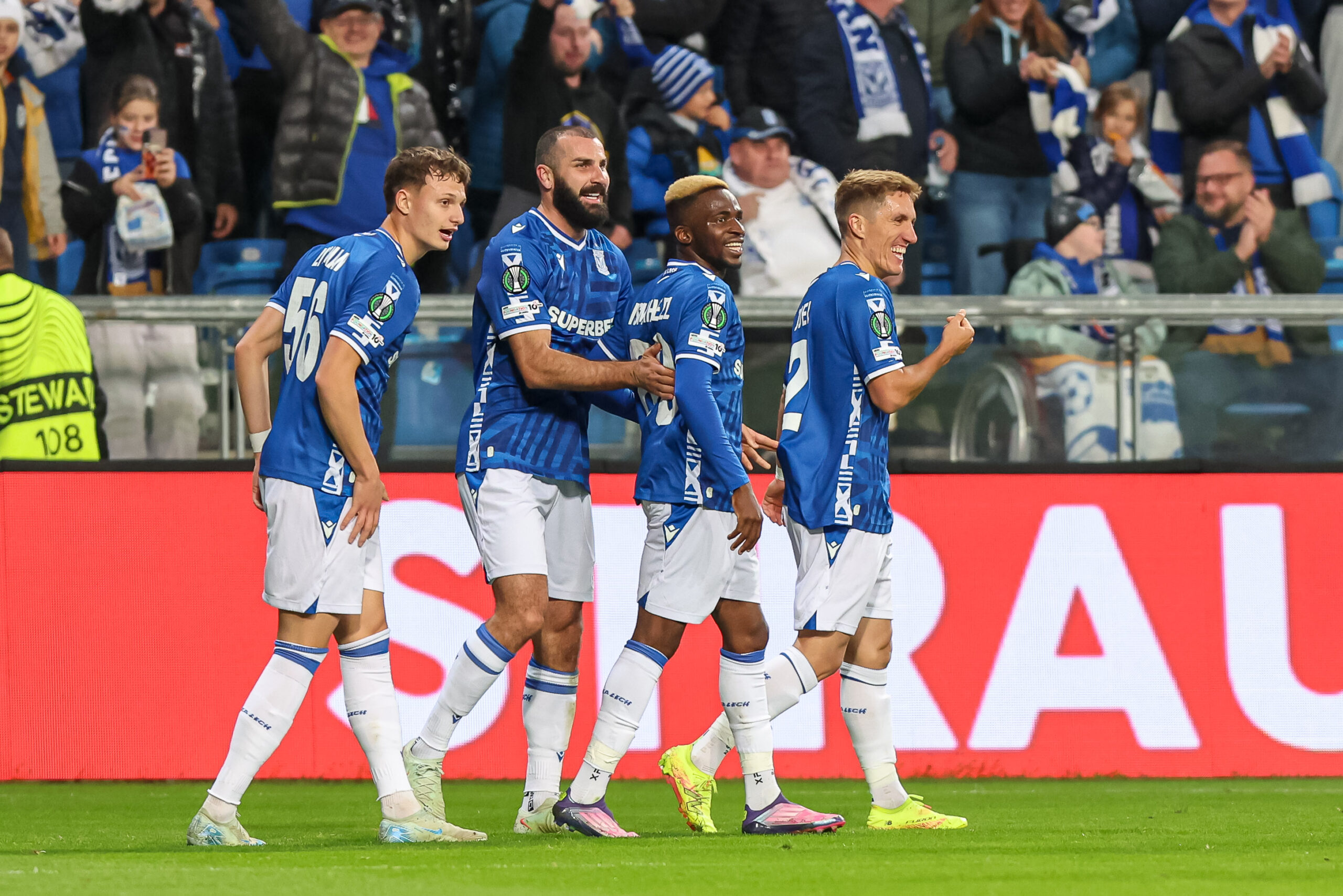 2025.10.02 Poznan
Pilka nozna UEFA Liga Konferencji Faza Ligowa
Lech Poznan - SK Rapid Wieden
N/z Mikael Ishak gol radosc bramka
Foto Pawel Jaskolka / PressFocus

2025.10.02 Poznan
Football UEFA Conference League Matchday 1 Lech Poznan - SK Rapid
Credit: Pawel Jaskolka / PressFocus