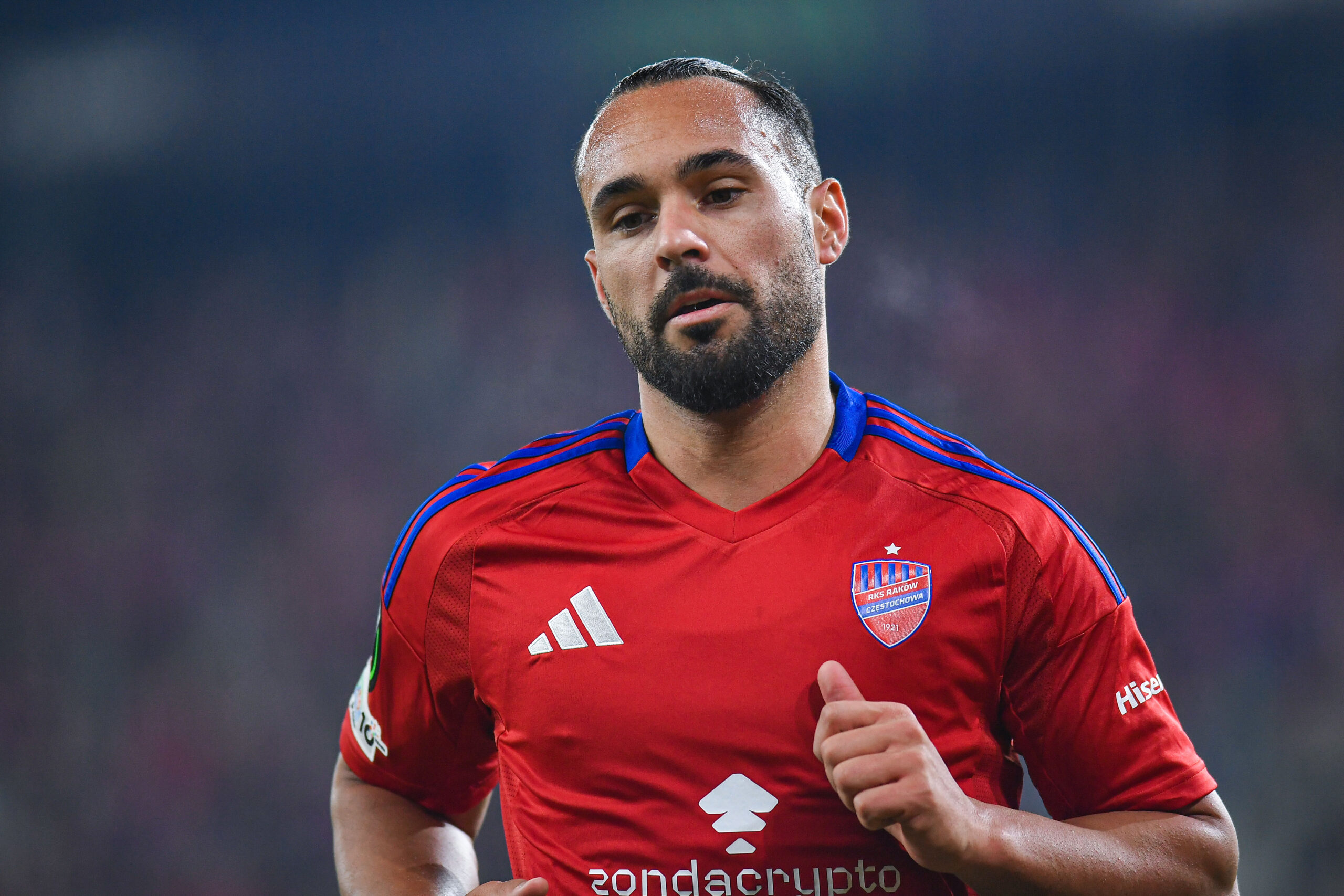 2025.10.02 Sosnowiec
Pilka nozna Liga Konferencji Europy UEFA Faza grupowa Sezon 2025/2026
Rakow Czestochowa - Universitatea Craiova
N/z Ivan Lopez Ivi
Foto Marcin Bulanda / PressFocus

2025.10.02 Sosnowiec
Football UEFA Europa Conference League Stage Group Season 2025/2026
Rakow Czestochowa - Universitatea Craiova
Ivan Lopez Ivi
Credit: Marcin Bulanda / PressFocus