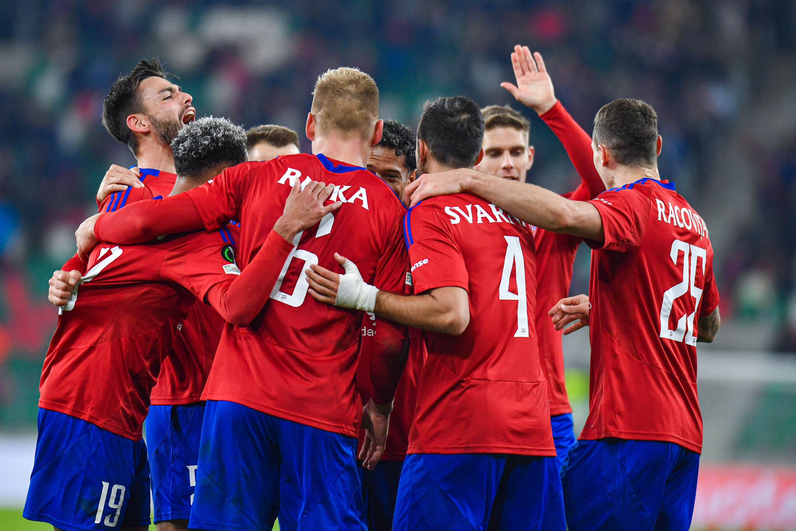 2025.10.02 Sosnowiec
Pilka nozna Liga Konferencji Europy UEFA Faza grupowa Sezon 2025/2026
Rakow Czestochowa - Universitatea Craiova
N/z Marko Bulat, Oskar Repka, radosc, radosc po golu, radosc po bramce
Foto Marcin Bulanda / PressFocus

2025.10.02 Sosnowiec
Football UEFA Europa Conference League Stage Group Season 2025/2026
Rakow Czestochowa - Universitatea Craiova
Marko Bulat, Oskar Repka, radosc, radosc po golu, radosc po bramce
Credit: Marcin Bulanda / PressFocus