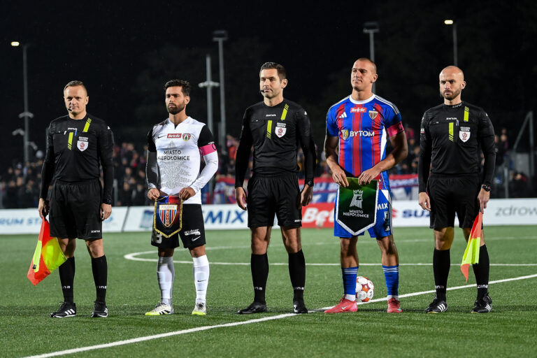 2025.10.04  Bytom
Pilka nozna Betclic 1. Liga sezon 2025/2026
BS Polonia Bytom - Puszcza Niepolomice
N/z Filipe Guterres Nascimento, Albert Rozycki, Kamil Wojtyra
Foto Mateusz Sobczak / PressFocus

2025.10.04  Bytom
Football Polish first league - second level 2025/26 season
BS Polonia Bytom - Puszcza Niepolomice
Filipe Guterres Nascimento, Albert Rozycki, Kamil Wojtyra
Credit: Mateusz Sobczak / PressFocus