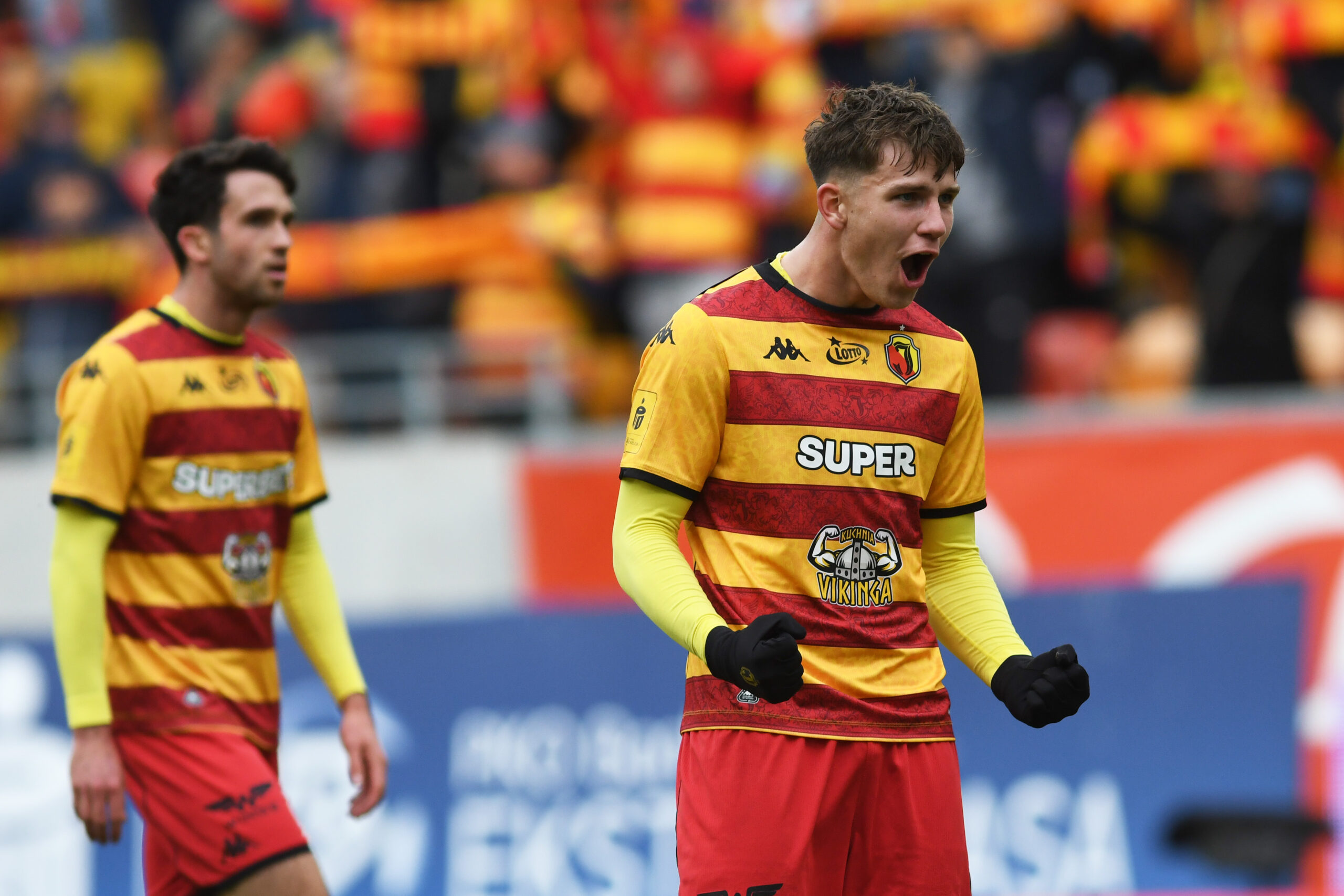 2025.10.05 Bialystok Pilka nozna PKO Ekstraklasa sezon 2025/2026 11. kolejka rozgrywek Jagiellonia Bialystok (zolto-czerwone) - Korona Kielce N/z Oskar Pietuszewski Foto Michal Kosc / PressFocus 
2025.10.05 Bialystok Football Polish PKO Ekstraklasa season 2025/2026 Jagiellonia Bialystok - Korona Kielce Credit Michal Kosc / PressFocus