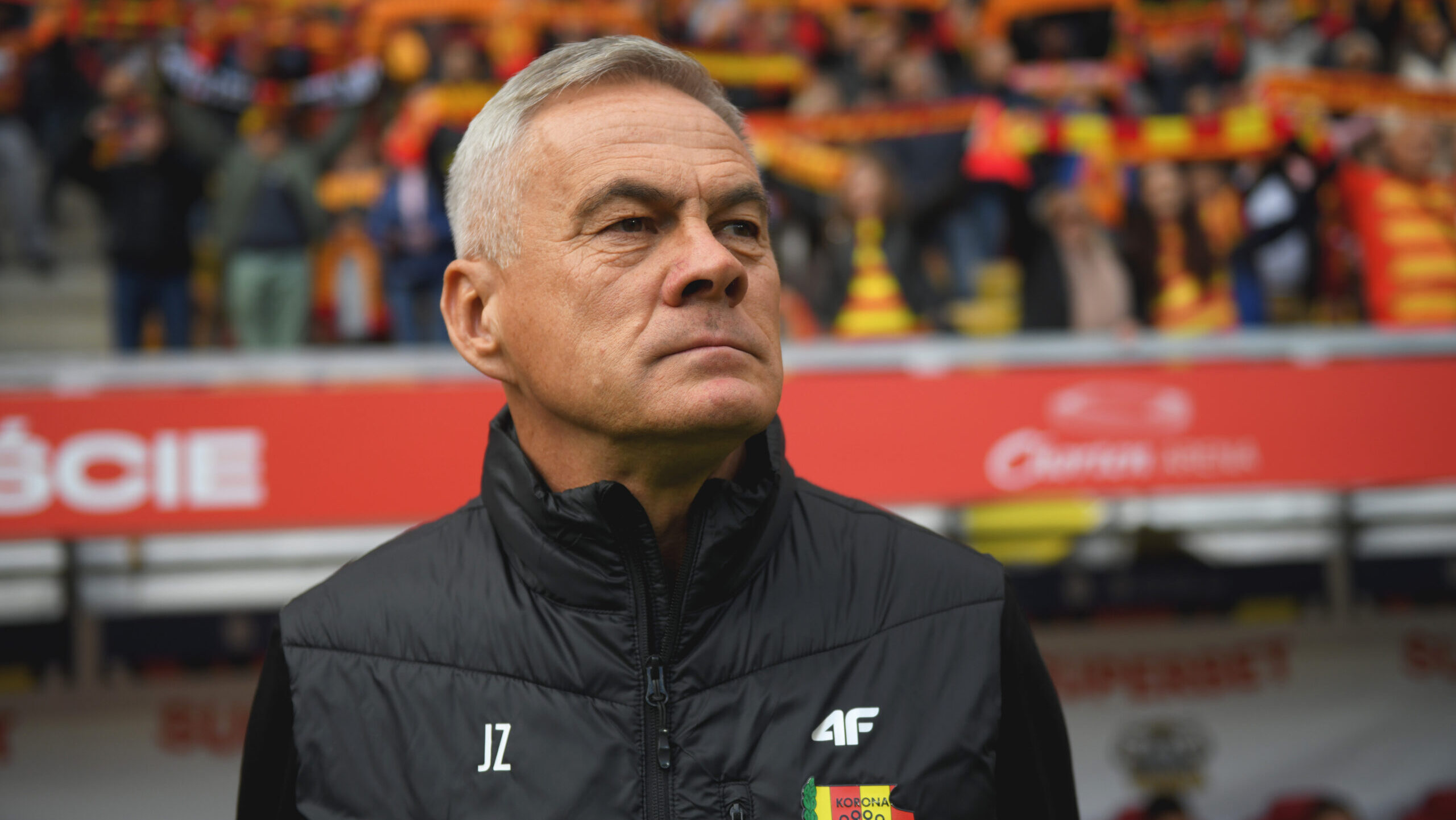 2025.10.05 Bialystok Pilka nozna PKO Ekstraklasa sezon 2025/2026 11. kolejka rozgrywek Jagiellonia Bialystok (zolto-czerwone) - Korona Kielce N/z Jacek Zielinski trener Korony Kielce Foto Michal Kosc / PressFocus 
2025.10.05 Bialystok Football Polish PKO Ekstraklasa season 2025/2026 Jagiellonia Bialystok - Korona Kielce Credit Michal Kosc / PressFocus