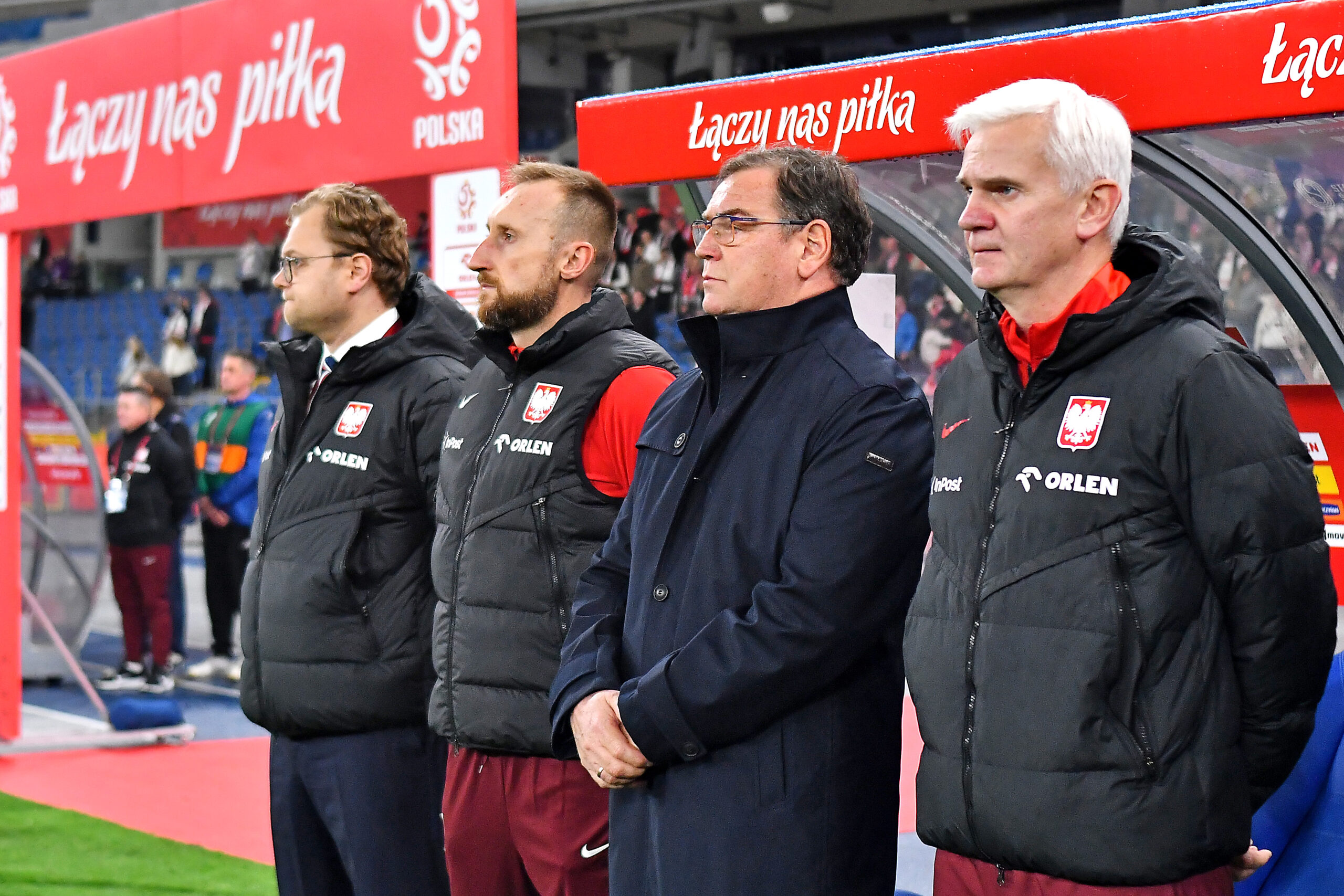 2025.10.09 Chorzow
Pilka nozna , miedzynarodowy mecz towarzyski
Polska - Nowa Zelandia
N/z Jan Urban, Jacek Magiera
Foto Krzysztof Porebski / PressFocus

2025.10.09 Chorzow
Football , international friendly game
Poland - New Zealand
Jan Urban, Jacek Magiera
Credit: Krzysztof Porebski / PressFocus