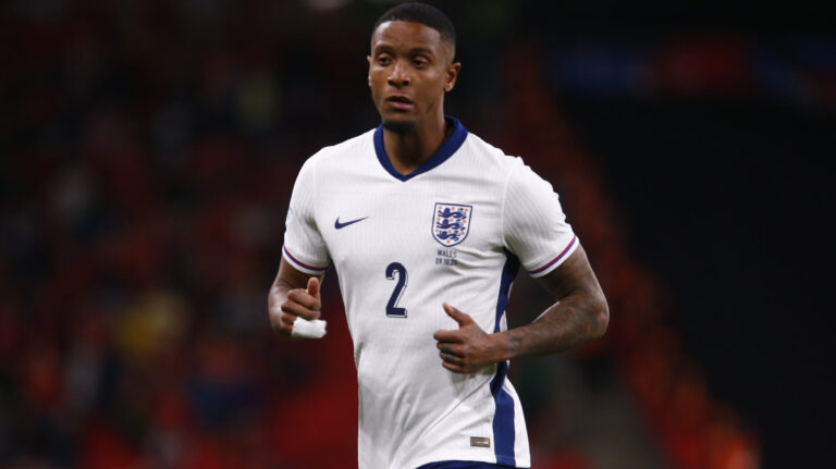 Ezri Konsa of England during the International Friendly match at Wembley Stadium, London
Picture by Paul Chesterton/Focus Images Ltd +44 7904 640267
09/10/2025
2025.10.09 Londyn
pilka nozna miedzynarodowy mecz towarzyski
Anglia - Walia
Foto Paul Chesterton/Focus Images/MB Media/PressFocus

!!! POLAND ONLY !!!