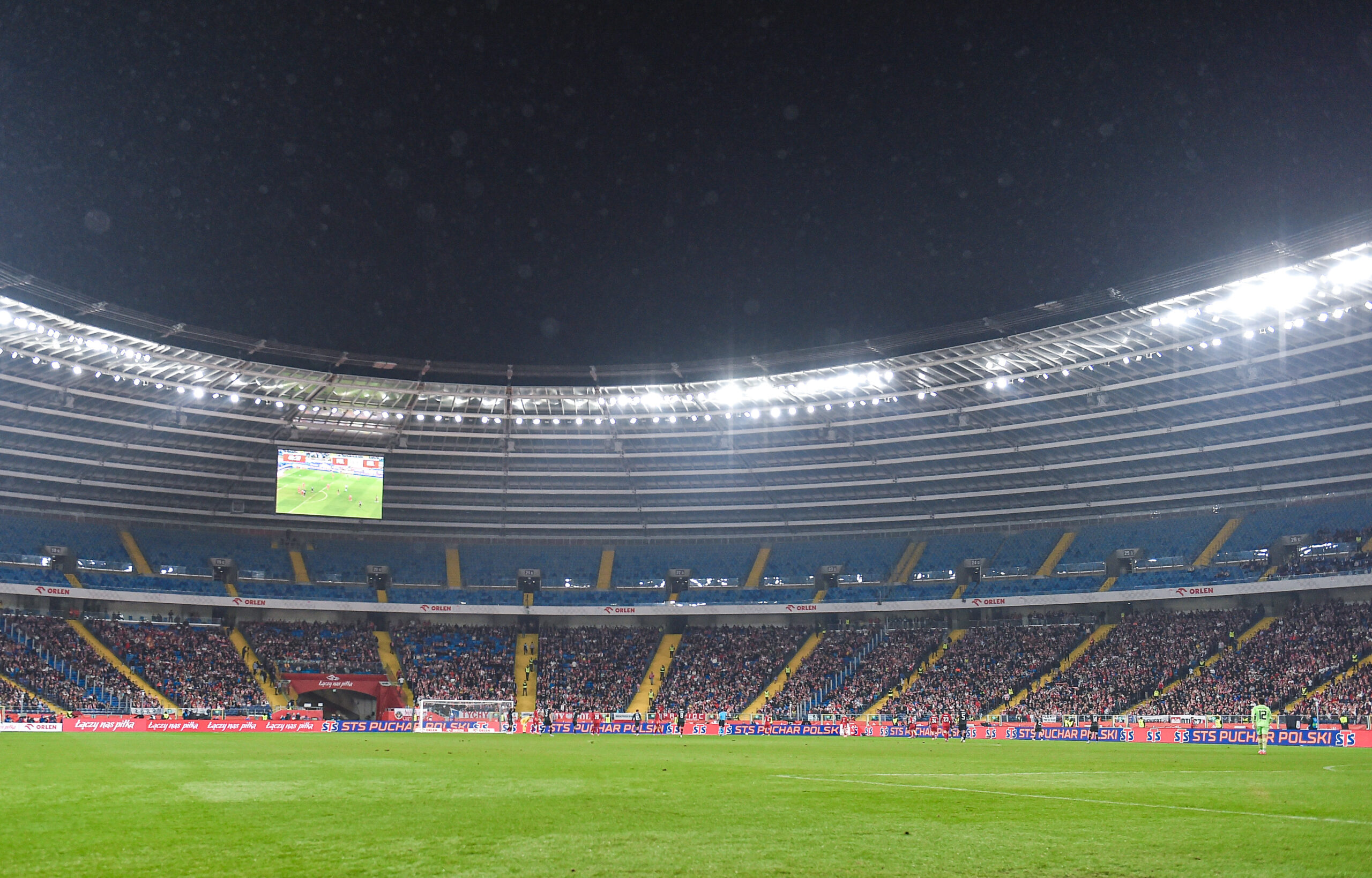 2025.10.09 Chorzow
Pilka nozna Reprezentacja Kadra Mecz Towarzyski Sezon 2025
Polska - Nowa Zelandia
N/z kibice, trybuny, pusto, pustki, stadion, obiekt sportowy, Superauto Stadion Slaski w Chorzowie, Kociol Czarownic
Foto Marcin Bulanda / PressFocus

2025.10.09 Chorzow
Football Men National Team Friendly Match Season 2025
Polska - Nowa Zelandia
kibice, trybuny, pusto, pustki, stadion, obiekt sportowy, Superauto Stadion Slaski w Chorzowie, Kociol Czarownic
Credit: Marcin Bulanda / PressFocus