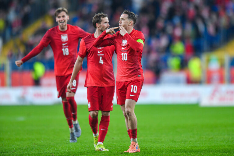 2025.10.09 Chorzow
Pilka nozna Reprezentacja Kadra Mecz Towarzyski Sezon 2025
Polska - Nowa Zelandia
N/z Jan Ziolkowski, Tomasz Kedziora, Piotr Zielinski, radosc, radosc po golu, radosc po bramce
Foto Marcin Bulanda / PressFocus

2025.10.09 Chorzow
Football Men National Team Friendly Match Season 2025
Polska - Nowa Zelandia
Jan Ziolkowski, Tomasz Kedziora, Piotr Zielinski, radosc, radosc po golu, radosc po bramce
Credit: Marcin Bulanda / PressFocus