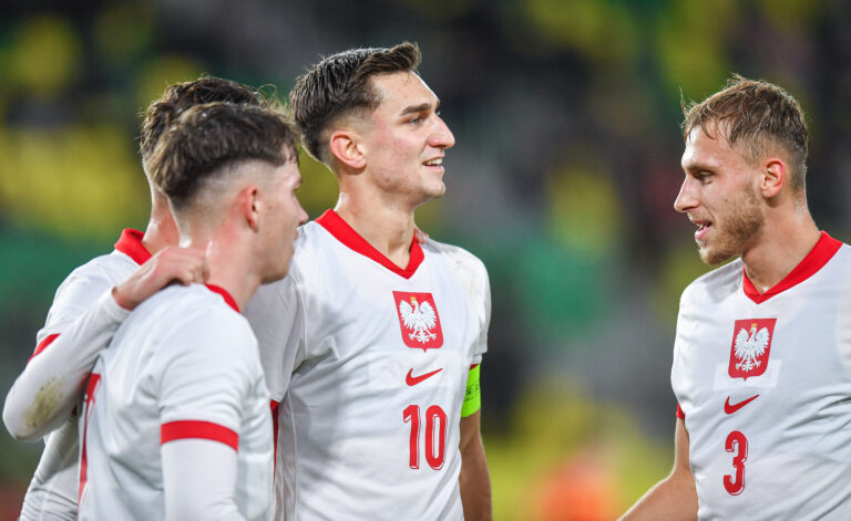 2025.10.10 Katowice
Pilka nozna Reprezentacja Polski U21 Eliminacje Mistrzostw Europy U-21 Sezon 2025/2026
Polska - Czarnogora
N/z Oskar Pietuszewski, Tomasz Pienko, Michal Gurgul, radosc, radosc po bramce, radosc po golu
Foto Marcin Bulanda / PressFocus

2025.10.10 Katowice
Football Polish National Team U21 UEFA EURO 2027 Qualifying Season 2025/2026
Polska - Czarnogora
Oskar Pietuszewski, Tomasz Pienko, Michal Gurgul, radosc, radosc po bramce, radosc po golu
Credit: Marcin Bulanda / PressFocus