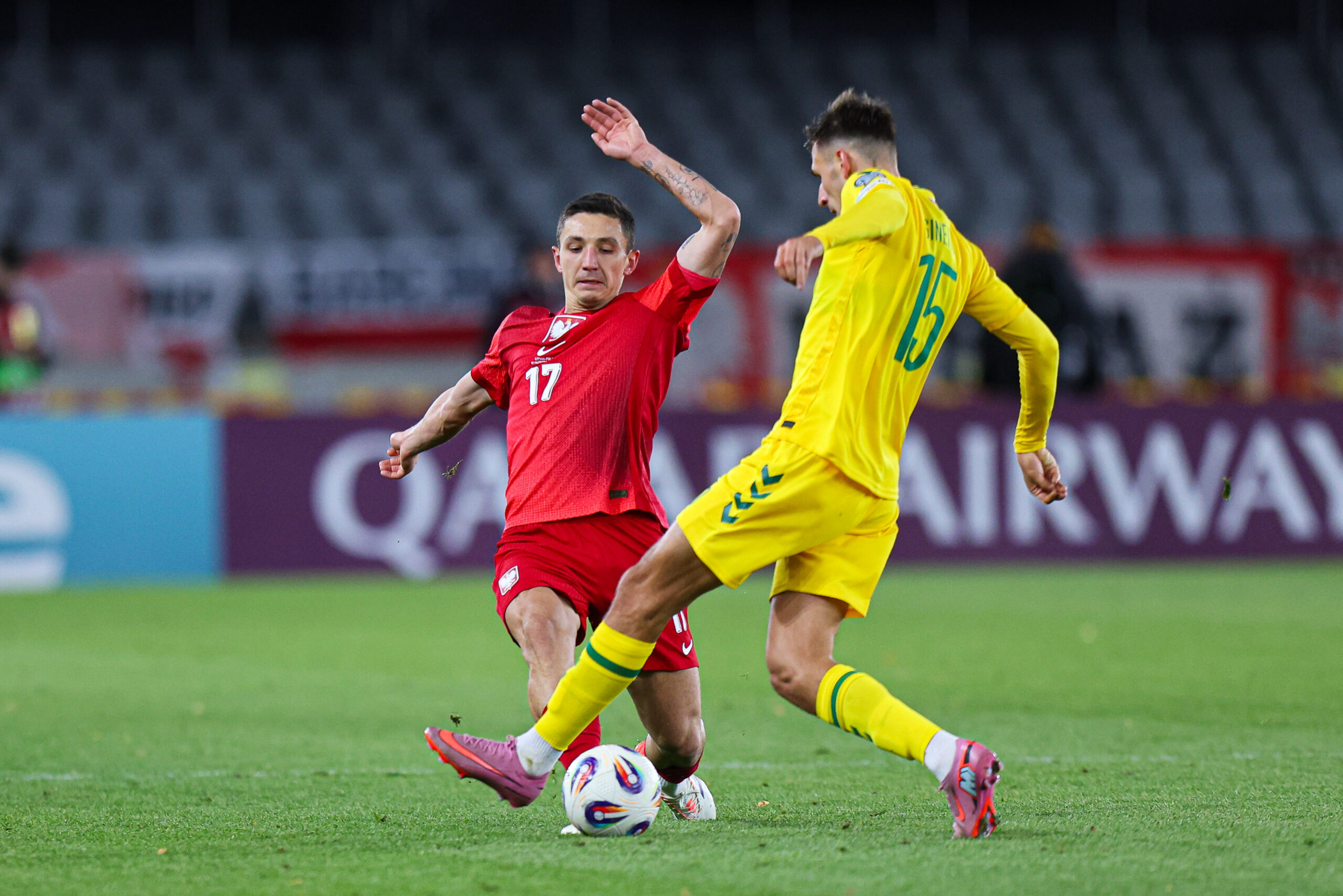 2025.10.12 Kowno
Pilka nozna Kwalifikacje Mistrzostw Swiata 2026
Litwa - Polska
N/z Bartosz Slisz
Foto Pawel Andrachiewicz / PressFocus

2025.10.12 Kaunas
Football - FIFA World Cup 2026 Qualifying round
Press conference and training before Lithuania - Poland
Bartosz Slisz
Credit: Pawel Andrachiewicz / PressFocus