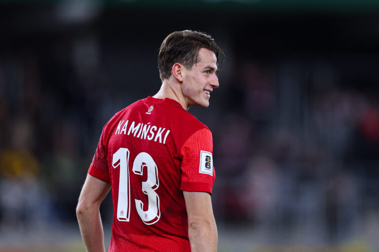 2025.10.12 Kowno
Pilka nozna Kwalifikacje Mistrzostw Swiata 2026
Litwa - Polska
N/z Jakub Kaminski
Foto Pawel Andrachiewicz / PressFocus

2025.10.12 Kaunas
Football - FIFA World Cup 2026 Qualifying round
Press conference and training before Lithuania - Poland
Jakub Kaminski
Credit: Pawel Andrachiewicz / PressFocus