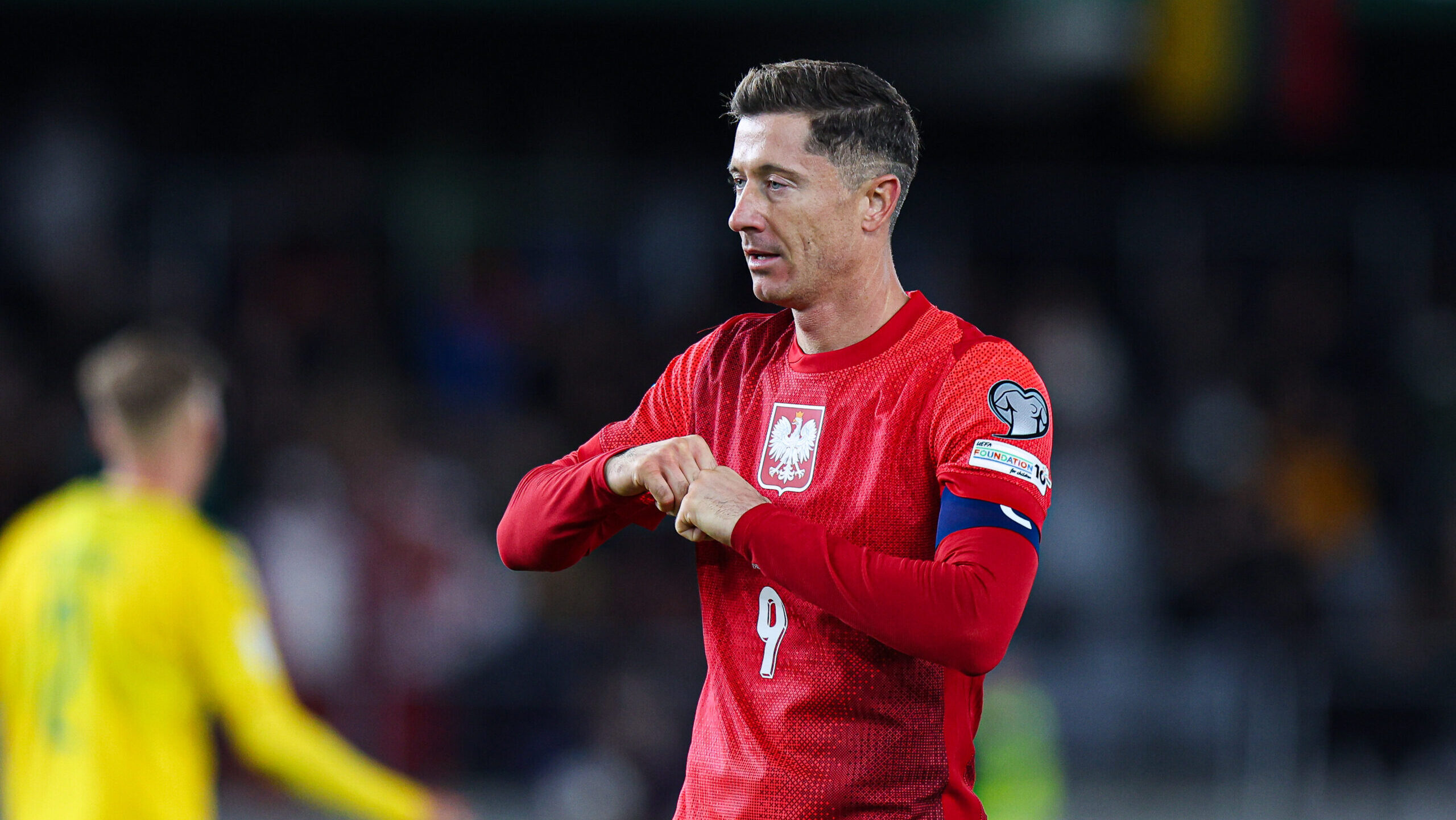 2025.10.12 Kowno
Pilka nozna Kwalifikacje Mistrzostw Swiata 2026
Litwa - Polska
N/z bramka gol radosc na 2-0 Robert Lewandowski
Foto Pawel Andrachiewicz / PressFocus

2025.10.12 Kaunas
Football - FIFA World Cup 2026 Qualifying round
Press conference and training before Lithuania - Poland
bramka gol radosc na 2-0 Robert Lewandowski
Credit: Pawel Andrachiewicz / PressFocus