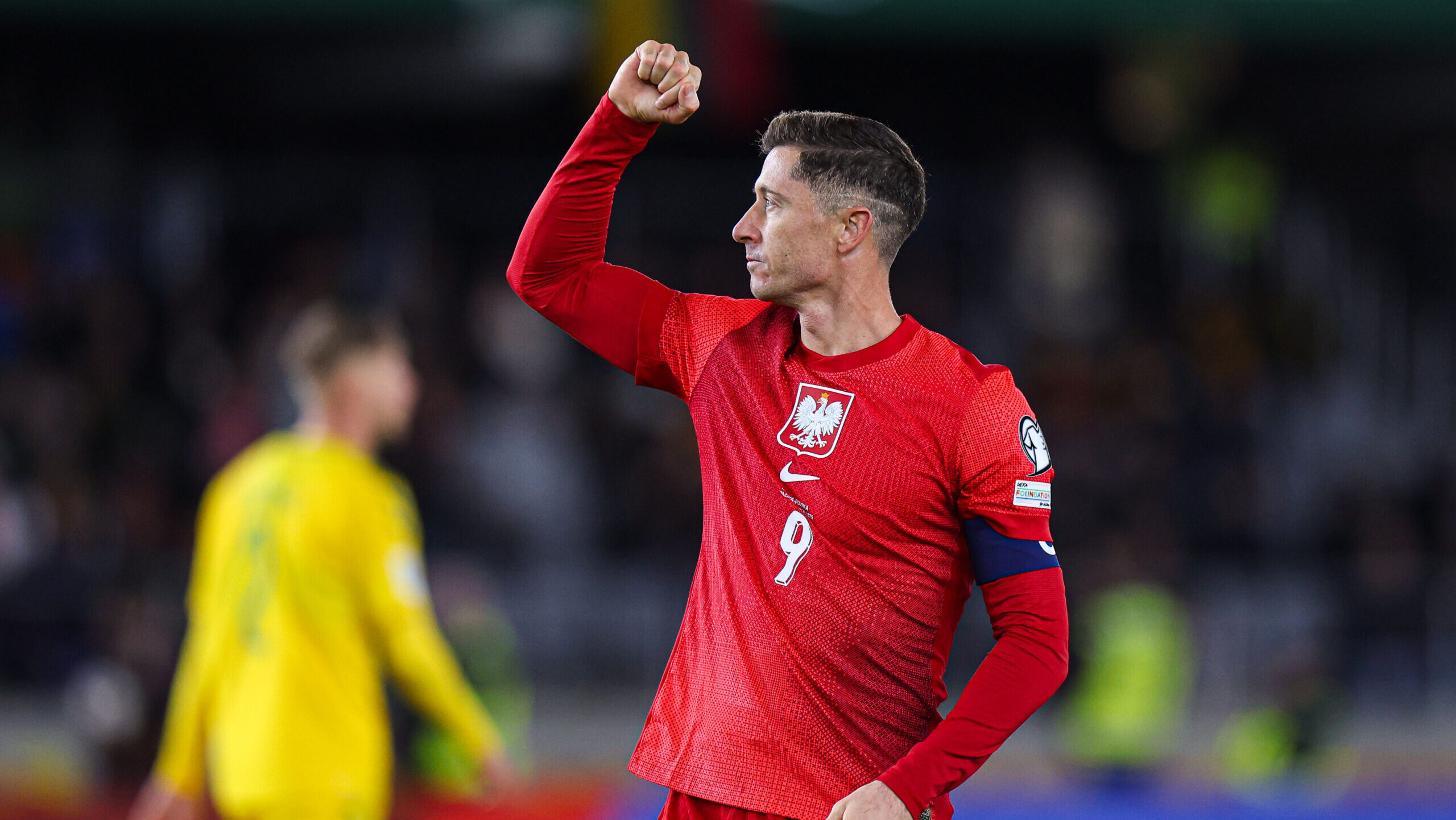 2025.10.12 Kowno
Pilka nozna Kwalifikacje Mistrzostw Swiata 2026
Litwa - Polska
N/z bramka gol radosc na 2-0 Robert Lewandowski
Foto Pawel Andrachiewicz / PressFocus

2025.10.12 Kaunas
Football - FIFA World Cup 2026 Qualifying round
Press conference and training before Lithuania - Poland
bramka gol radosc na 2-0 Robert Lewandowski
Credit: Pawel Andrachiewicz / PressFocus