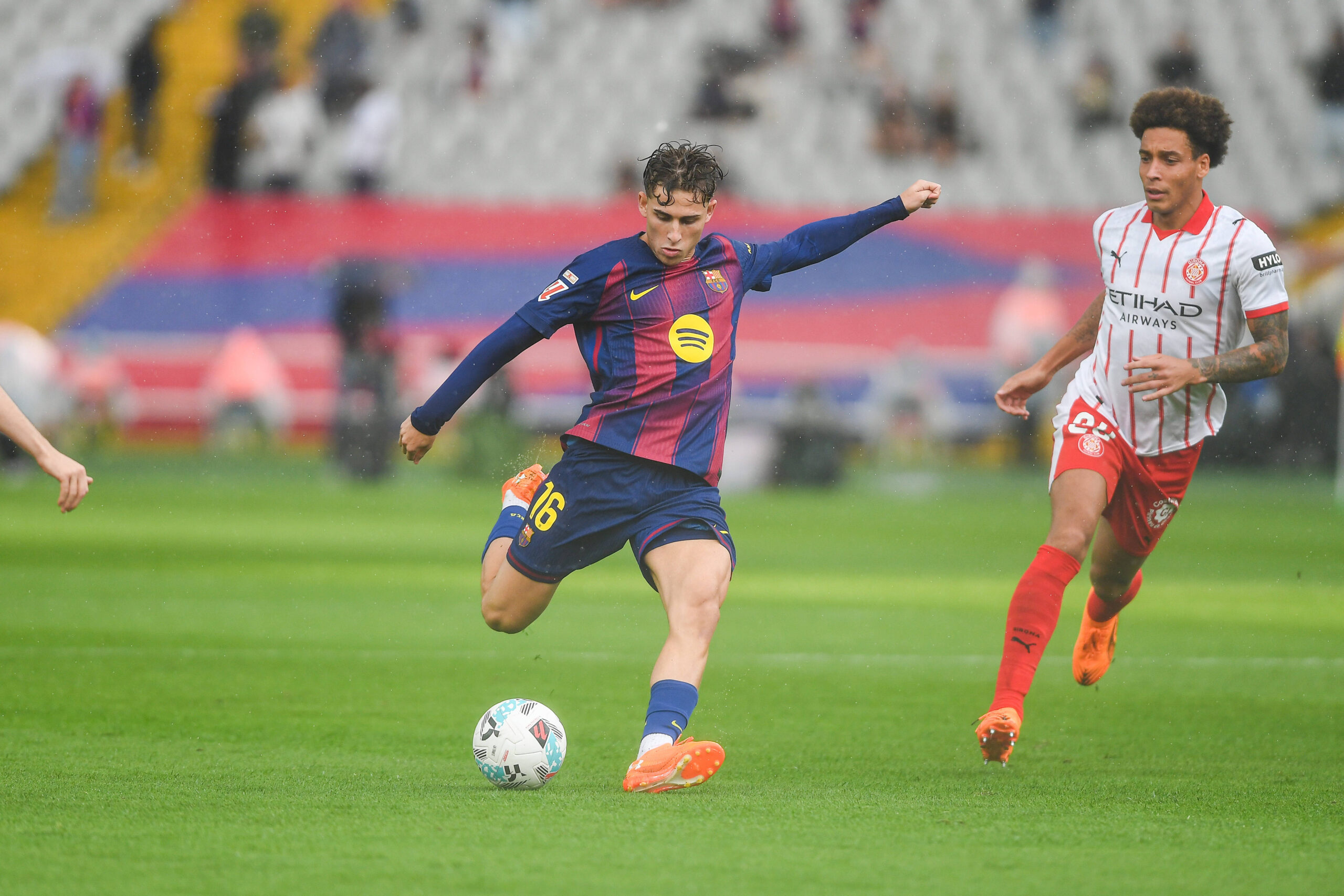 FC Barcelona, Barca v GIRONA FC. OLIMPIC STADIUM LLUIS COMPANYS. MONTJUIC,BARCELONA. October 18,2025 FC BARCELONA vs GIRONA FC October 18 ,2025 Fermin Lopez 16 of FC Barcelona during the match between FC Barcelona and Girona FC corresponding to the ninth day of La Liga EA Sports at at Olimpic Stadium Lluis Companys of Montjuic in Barcelona, Spain. Barcelona ESP Copyright: xS.xRosx
2016.01.02 Barcelona
pilka nozna , liga hiszpanska
FC Barcelona - Girona FC
Foto IMAGO/PressFocus

!!! POLAND ONLY !!!