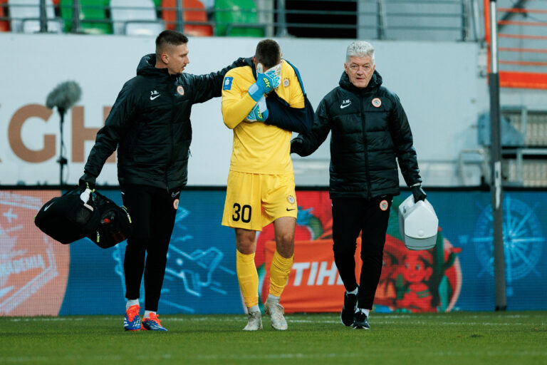 2025.10.19 Lubin
Pilka nozna PKO Ekstraklasa sezon 2025/2026
KGHM Zaglebie Lubin - Legia Warszawa
N/z Kontuzja Dominik Hladun
Foto Tomasz Folta / PressFocus

2025.10.19 Lubin
Football PKO Ekstraklasa season 2025/2026
KGHM Zaglebie Lubin - Legia Warszawa
Kontuzja Dominik Hladun
Credit: Tomasz Folta / PressFocus
