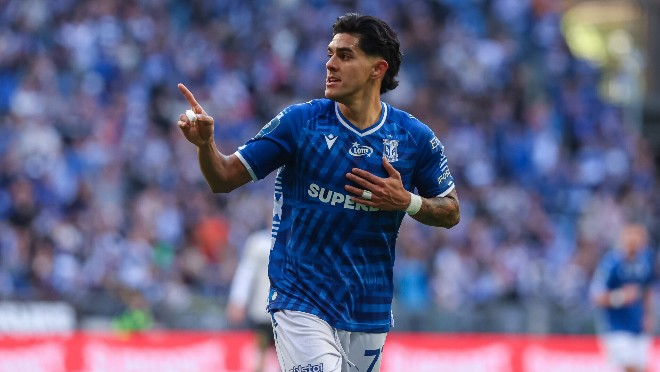 2025.10.19 Poznan
Pilka nozna Ekstraklasa sezon 2025/2026
Lech Poznan - Pogon Szczecin
N/z Luis Palma gol radosc bramka
Foto Pawel Jaskolka / PressFocus

2025.10.19 Poznan
Football Polish Ekstraklasa season 2025/2026
Lech Poznan - Pogon Szczecin
Credit: Pawel Jaskolka / PressFocus