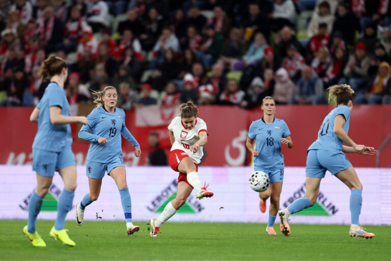 2025.10.24 Gdansk Pilka nozna kobiet Mecz towarzyski Polska - Holandia N/z Nadia Krezyman Foto Piotr Matusewicz / PressFocus

2025.10.24 Gdansk
Football womens 
Poland - Holland
Nadia Krezyman 
Credit: Piotr Matusewicz / PressFocus