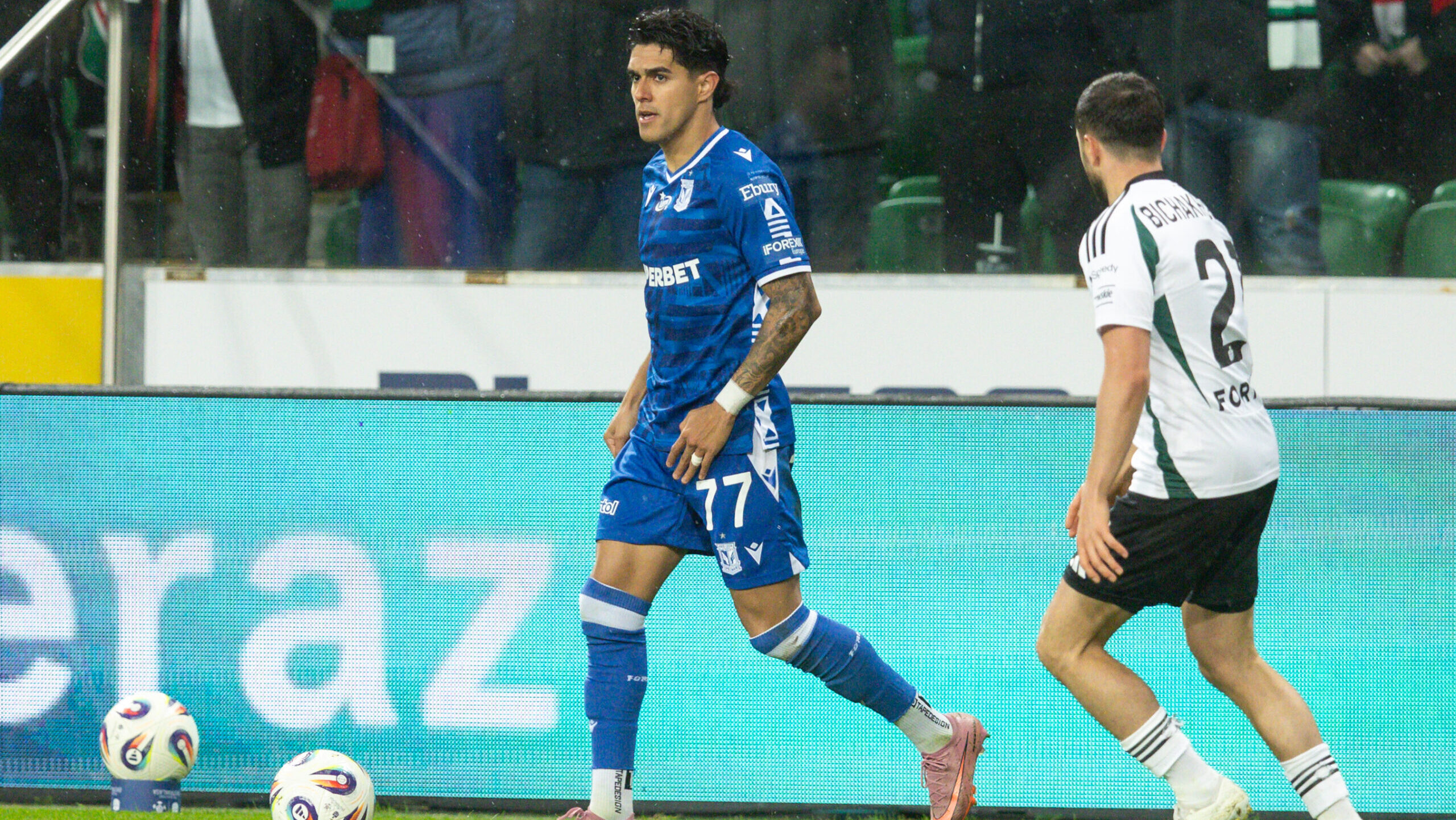 2025.10.26 Warszawa pilka nozna PKO Ekstraklasa sezon 2025/2026
Legia Warszawa - Lech Poznan
N/z Luis Palma (Lech), Gabriel Kobylak (Legia)
Foto Tomasz Jastrzebowski / Foto Olimpik / PressFocus

2025.10.26 Warsaw Football PKO Ekstraklasa season 2025/2026
Legia Warszawa - Lech Poznan
Luis Palma (Lech), Gabriel Kobylak (Legia)
Credit: Tomasz Jastrzebowski / Foto Olimpik / PressFocus