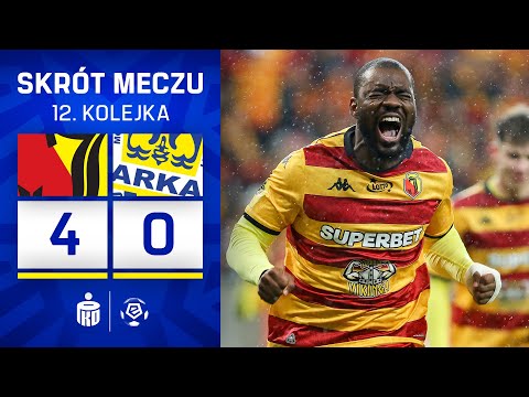 SKRÓT MECZU: Jagiellonia Białystok 4:0 Arka Gdynia
