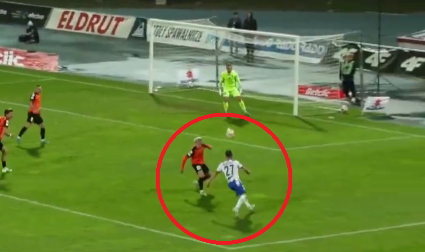 Kapitalne trafienie w pierwszej lidze. Co za wolej! [WIDEO]