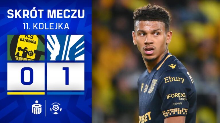 SKRÓT MECZU: GKS Katowice 0:1 Lech Poznań