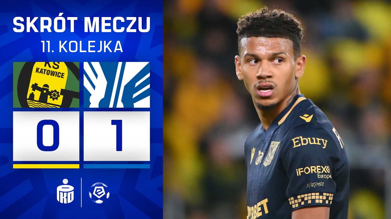 SKRÓT MECZU: GKS Katowice 0:1 Lech Poznań