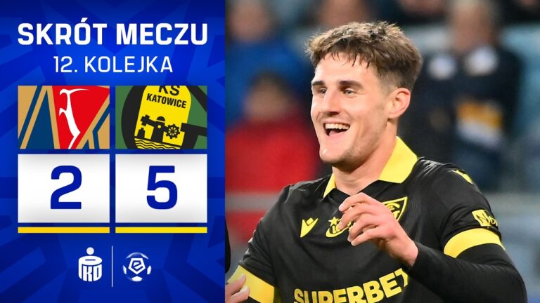 SKRÓT MECZU: Motor Lublin 2:5 GKS Katowice