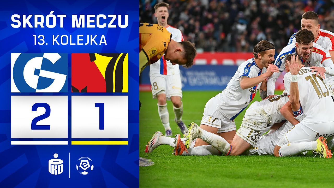 SKRÓT MECZU: Górnik Zabrze 2:1 Jagiellonia