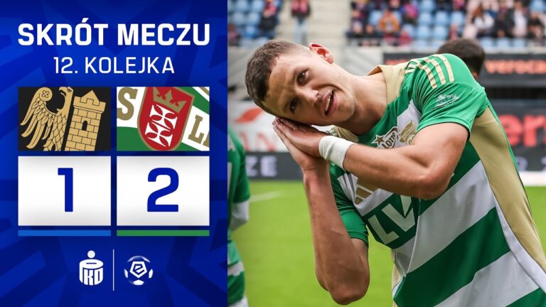 SKRÓT MECZU: Piast Gliwice 1:2 Lechia Gdańsk