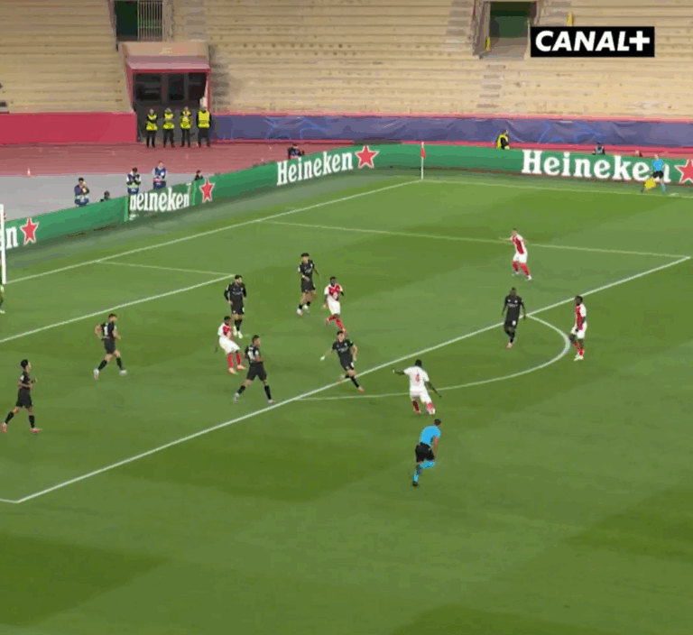 Kapitalny gol zawodnika Monaco! Donnarumma bez szans [WIDEO]