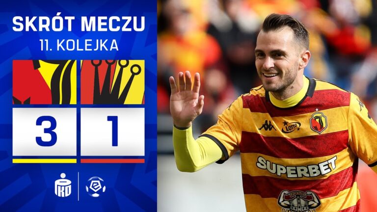 SKRÓT MECZU: Jagiellonia Białystok 3:1 Korona Kielce